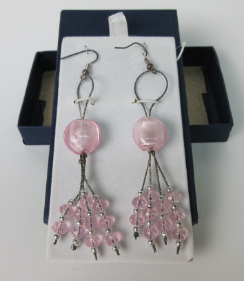 Boucles D’Oreilles - Rose