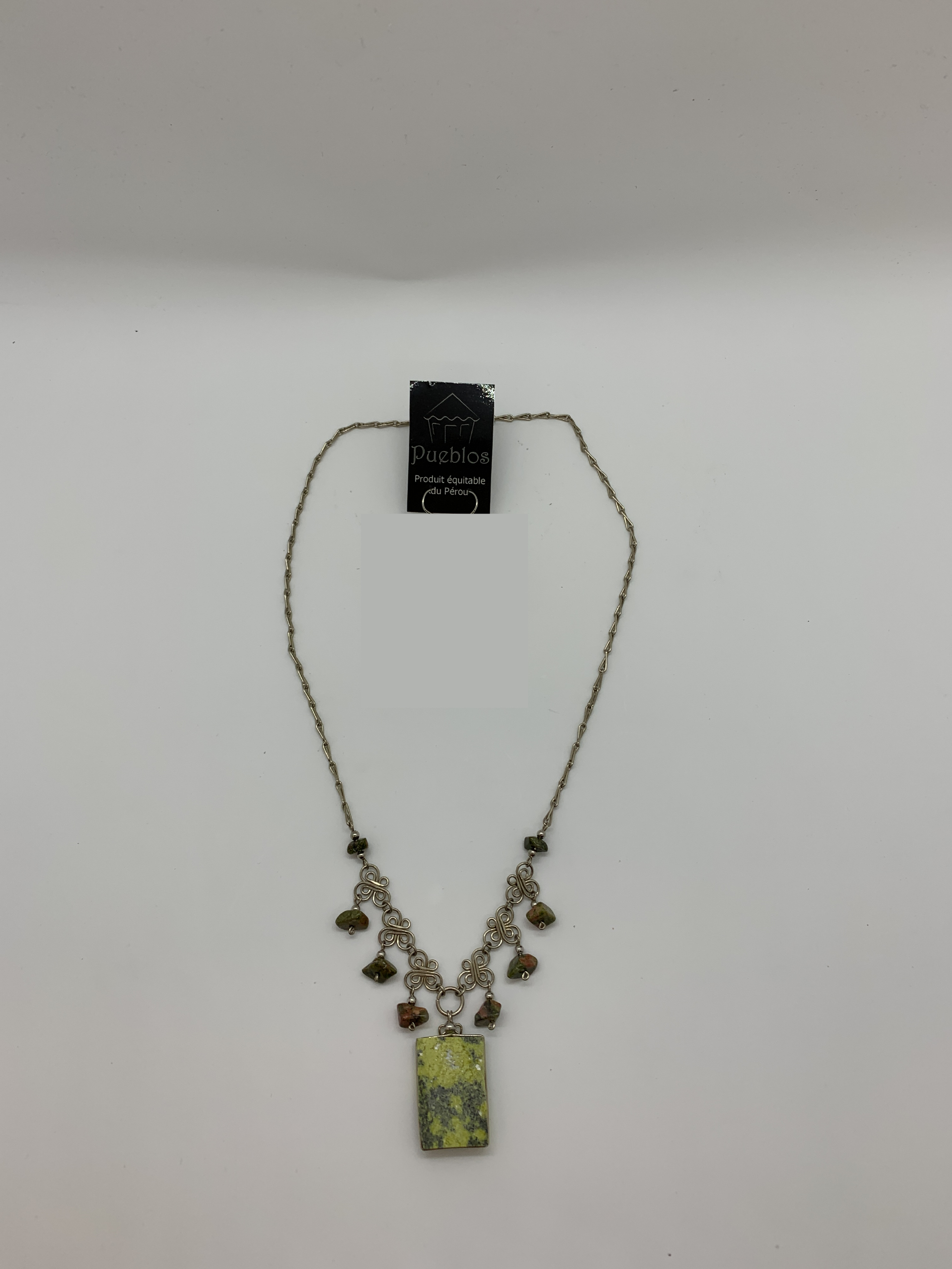 Collier - Pierre Verte